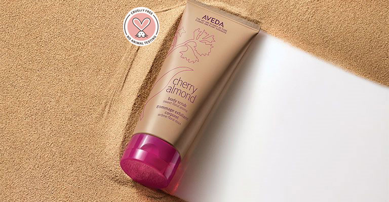 Neu cherry almond body scrub